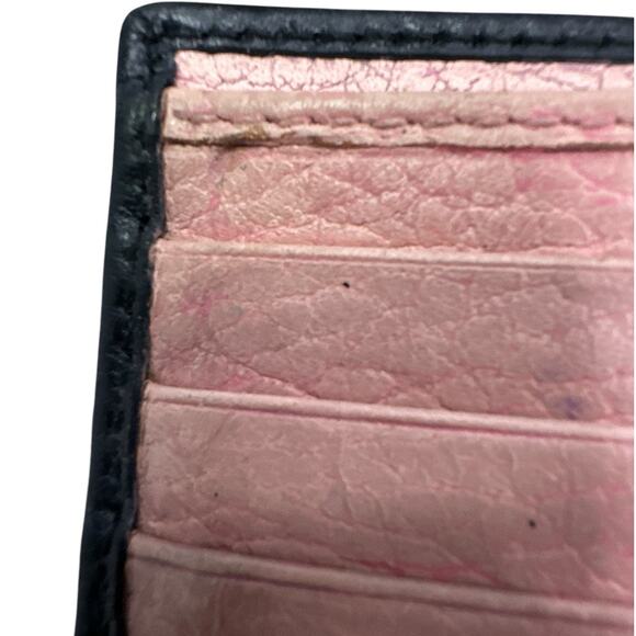 G2. Gucci Calfskin GG Marmont Bow Flap Wallet Black - Picture 7 of 16